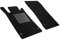 MDM SP-2124 Fußmatten Velours Autoteppich passend für Mercedes SLK (R171) 05.2004>02.2011, black