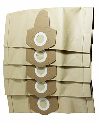 bartyspares® 5 x DUST BAGS for EINHELL TH-VC1820S Wet & Dry VACUUM CLEANER