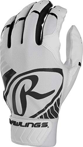 Rawlings Unisex-Erwachsene BR51BG-B-90 Baseball-Schlaghandschuhe, schwarz, Large
