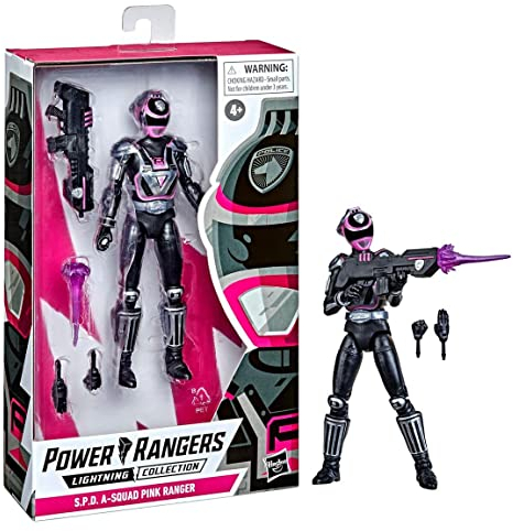 Hasbro Power Rangers: Space Patrol Delta Pink Ranger Lightning Collection 6-in Action Figure - Exclusive
