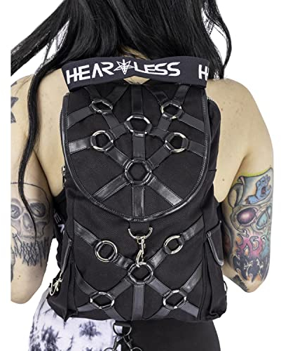 Heartless Morality Bag Frauen Rucksack schwarz