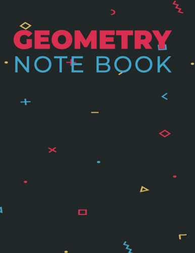 Geometric Note Book: Minimalist geometric Style Blank Lined Notebook
