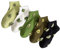 GEYIWSSXY Lustige Bunt Sneaker Avocado Baumwolle Socken Damen 39-42 Herren Kurze Socken Gute Laune Socks 5 Paar