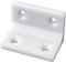 40 PCS Right Angle Brackets Plastic Corner Brackets for Furniture