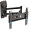 Meliconi, Slimstyle Plus 200 SDR, Supporto TV Parete con Braccio e Doppia Rotazione, Staffa per TV a Schermo Piattod da 26 a 45, Attacco VESA 50-75-100-200, Portata 25 Kg, Made in Italy, Nero