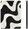 Fycyko Hülle Kompatibel mit iPad Air 11-Zoll M3 2025/11-Zoll M2 2024/ iPad Ari 4./5. Generation 2022/2020 Hülle mit Stifthalter, Fashion Wave Simple Cute Zebra Stripes Muster Wellen für iPad 10.9 Zoll