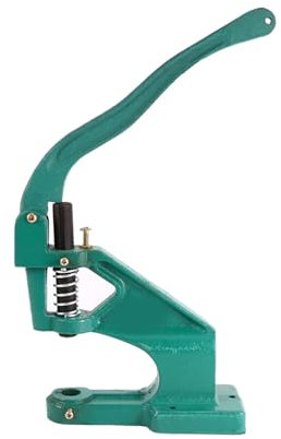 Ösenpresse Set mit 3 Matrizen 900 Ösen 6/10/12 mm, Ösenzange Nietenpresse Handpresse Maschine Ösenstanze Ösenmaschine Professionelle Nietenzange Set für Leder Handwerk