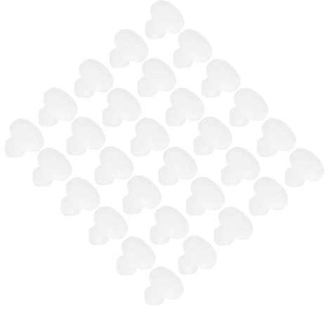 sourcing map Silicone Snap in Locking Hole Plugs Rubber Panel Seal Cover Flush Type Panel Round for Kitchen Rubber Bulkheads Waterproof Sealing Plugs 4mm/0.16 Inch Dia Transparent,Pack of 30