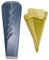 SPARES2GO Juego de separadores de troncos trenzados de 2,5 kg, cuña de acero de 9 pulgadas + hacha maul bomba de madera, kit resistente