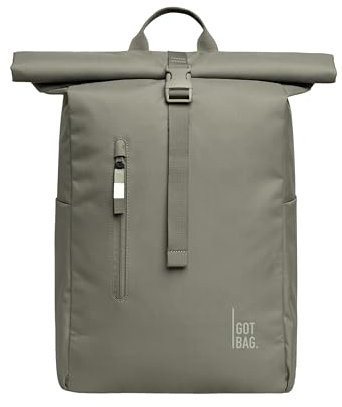GOT BAG Rucksack Rolltop Easy aus Ocean Impact Plastic | Laptop Rucksack Wasserabweisend mit 16“ Laptoptasche | 31 Liter Füllvolumen Rollrucksack (seabed)