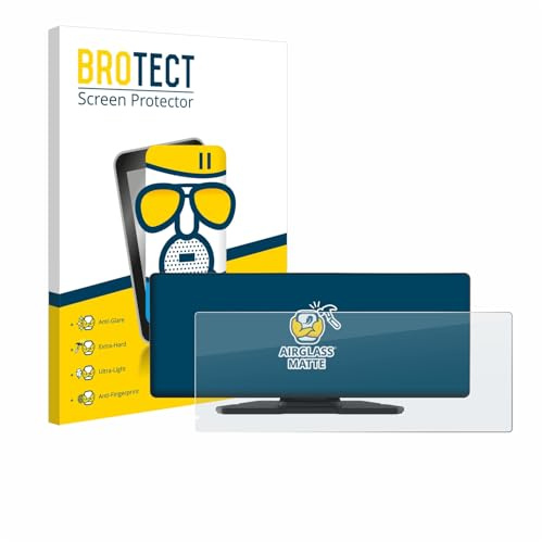BROTECT Schutzglas für Carpuride W903 9.3 | Entspiegelnder Displayschutz Made in Germany Schutzfolie Glas Matt Anti-Reflex Kratzfest 9H Anti-Fingerprint Einfache Montage