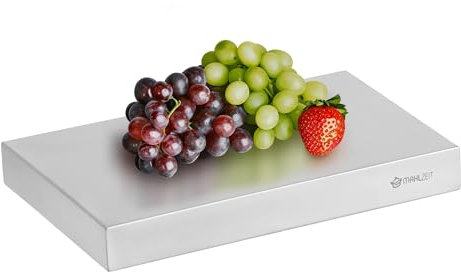Mahlzeit Kühl Servierplatte | 32,5 x 17,6 x 4,5 cm, Serviertablett für GN 1/3 | Kühltablett, Gastro Kühlplatte | Frischhalteplatte, Kühlteller | Kühltablett, Thermoplatte, Tablett Kühlung