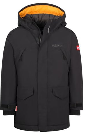 Trollkids Kids Harstad Jacket 116, Black