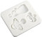 Stampo in silicone 3D per neonato a forma di cioccolato fondente per feste di compleanno stampo per cupcake