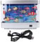 Faux Aquarium de Poissons Tropicaux Artificiels, Lampe Décorative, Lampe D'Aquarium, Aquarium pour bébé, Aquarium pour Enfants, Mini Aquarium Sensoriel, Veilleuse avec Poissons