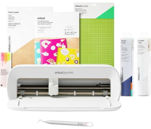 Cricut Joy Xtra & Materials Bundle Schneideplotter Gestaltungsset Schnittbreite 21.6cm