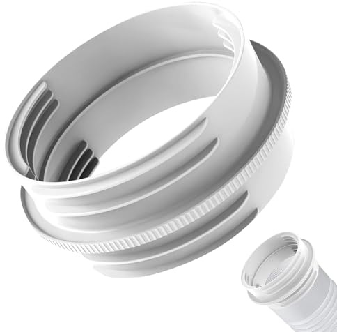 ZHUMCCY Air Conditioner Hose Connector | 5.1/5.9Inch Portable Air Conditioner Connector - Leak-Proof Replacement Extender Mount Adapter for Casement Garage Wall Car Window Sliding
