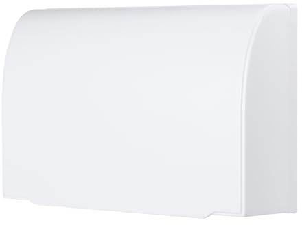 PATIKIL Outlet Cover Box, 7.44 x 4.49 x 1.57 Inch Transparent Plastic Outdoor Outlet Cover Electrical Plug Protector Waterproof for 86 Type Switches, White
