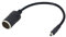 CERRXIAN 12/24 V Zigarettenanzünder-Stecker, weiblich, DC 5,5 mm x 2,1 mm auf Zigarettenanzünder-Buchse, Adapter für Kfz-Ladekabel