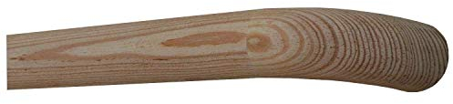 TIBU Lärche unbehandelt Holz Handlauf Geländer 30-500cm Wandhandlauf Wand Treppe, Länge: 4200 mm 420 cm 4,2 m und Enden: Holzkrümmling