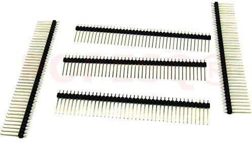 POPESQ® 5 Stk. x Stiftleiste 2.54mm 40 polig Ausschneidbar Gerade Lang #A2704