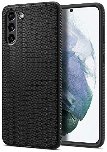 Spigen Liquid Air Hülle Kompatibel mit Samsung Galaxy S21 Plus -Schwarz
