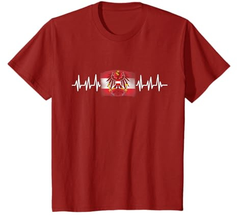 Österreich Austria Geschenk Wien Flagge Trachten T-Shirt