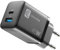 Cellularline | Caricabatterie da Rete Multipower Micro | Super Fast Charger 45W con 2 Porte USB-C - Dotato di Tecnologia Gan - Compatibile con Smartphone, iPhone, Tablet, iPad, Laptop e MacBook