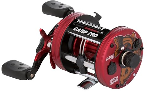 Abu Garcia Ambassadeur Carp Pro Runde Baitcast-Angelrolle