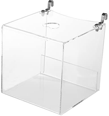 POPETPOP Transparentes Vogelbad Für Papageien wasserdichte Für Vögel Einfache Installation Langlebiges Material Für Käfige Und Innenräume Sorgt Für Und Vögel