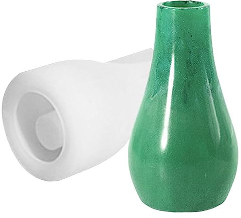 Fukamou Resin Vase Mold | Vase Resin Moulds Silicone for Epoxy Resin,Small Tall Vase Flower Mold Silicone Resin Moulds - Vase Silicone Resin Mold for Epoxy Resin Plaster Concrete Flower Pot, Home