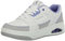 Skechers Uno Court, Zapatillas de Deporte Mujer, Cuero Blanco Lav Duraleather Trim, 37 EU