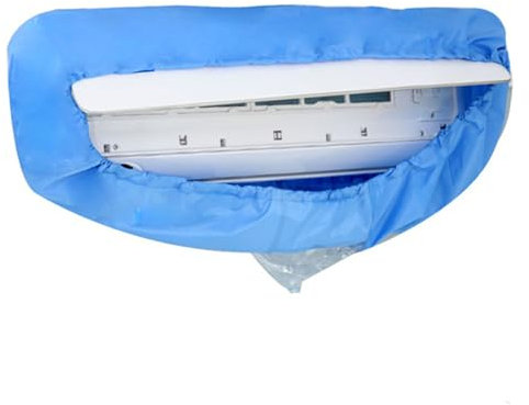 Decorhome Cubierta del Limpiador de CA, Cubierta Limpia para Lavado de Polvo de Unidad de Aire Acondicionado, Herramientas de Limpieza de conductos de Aire, Bolsa de Lavado de Limpieza de Aire