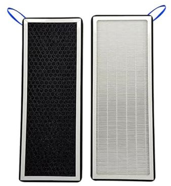 Filtro dell'aria esterno a carbone attivo HEPA per Tesla Model Y, filtro di aspirazione, ricambio 2 pezzi (filtro HEPA 2 pezzi (B))