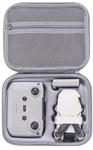 DJYILUF Borsa portatile per DJI Mini 4K/2 SE/2, Hard Eva Travel impermeabile, adatta per DJI Mini 2 Drone, d, Größe: 20 x10 x 19 cm, Naturale
