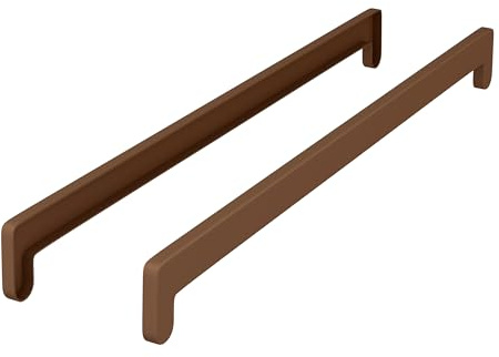 Vilo Blende für Fensterbank | PVC (Nussbaum, 420mm)