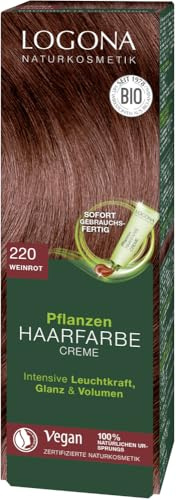 Pflanzen Haarfarbe Creme 220 weinrot 12 x 150 ml