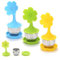 FEMONGY infuseur thé 3 pièces boule a the infuseur, boule à thé, filtre à thé, filtres à thé, poignée en Silicone, égouttoir à Tamis en Acier Inoxydable Inclus, infuseur à thé pour Tisane(fleur)