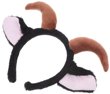 HAPINARY Weiches Flauschiges Stirnband Mit Schafsohren Haarband Make-up-zubehör Für Kinder Und Erwachsene Weihnachtsfeier Cosplay Verkleiden
