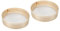 Garneck 2 Piezas para Cocina De Harina De Mano Varita para Desempolvar Tamizador De Harina Moldes para Pan para Hornear Gofreras De Trigo De Madera