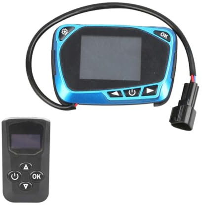 Boerunid Chauffage auxiliaire écran LCD avec interrupteur et télécommande pour chauffage de voiture 5 kW / 8 kW