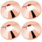 Lot de 4 cache-tuyaux de radiateur réglables pour tuyaux de 15 mm, solution simple et élégante
