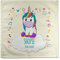 Serviette de Table Licorne Personnalisée au Prénom. Rentrée Scolaire Fille Garçon. Divers modèles. Licorne