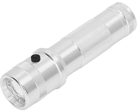 Fdit Linterna Multicolor, RGB Cambio de Color LED Etapa 10 en 1 Antorcha IPX4 Linterna Impermeable para Caza Nocturna Pesca