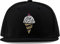 Maikomanija Eistüten Dessert Baumwolle Flaches Visier Fullcap Baseball Cap Trucker Hut Unisex Sport Atmungsaktiv, Schwarz , One size