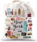 BWWKTOP New York Canvas-Tragetasche, Souvenir, Geschenk, Einkaufstasche, 14.56 x 12.59 11.81 Inches, Passform