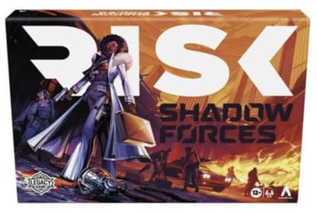 Hasbro Risk Shadow Forces Brettspiel, Strategie, Militär, 84+ Jahre, 1 Count