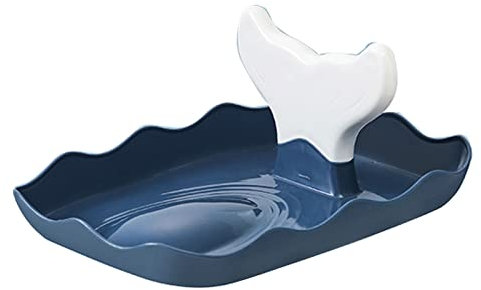 Fish Whale Tail Lid Holder Multifunctional Spoon Rest Small Ladle Spatula Shelf Cover Stand Kitchen Utensil Rack Lid Holder Spoon Rest