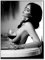 ZHAOLIN Sexy Poster mit Frau, Schwarz-Weiß-Drucke, Frau trinkt Wein in der Badewanne, Druck auf Leinwand, Gemälde für Mädchen, Badezimmer, Schlafzimmer, Dekoration, 40 x 60 cm, rahmenlos