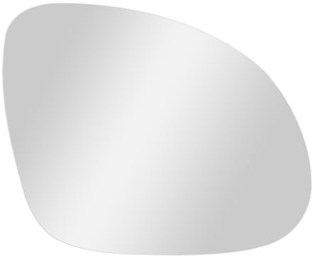 Ollanoos Right Hand Drivers Side Heated Wing Door Mirror Glass, Car Wing Door Mirror Glass Heated Replacement for Skoda Yeti 5L 2009 2010 2011 2012 2013 2014 2015 2016 2017 2018